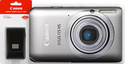 Canon Digital IXUS 115HS Silver Kit + 4GB Card IN
